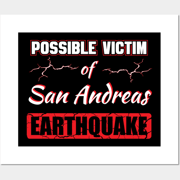 San Andreas earthquake Wall Art by totalcare